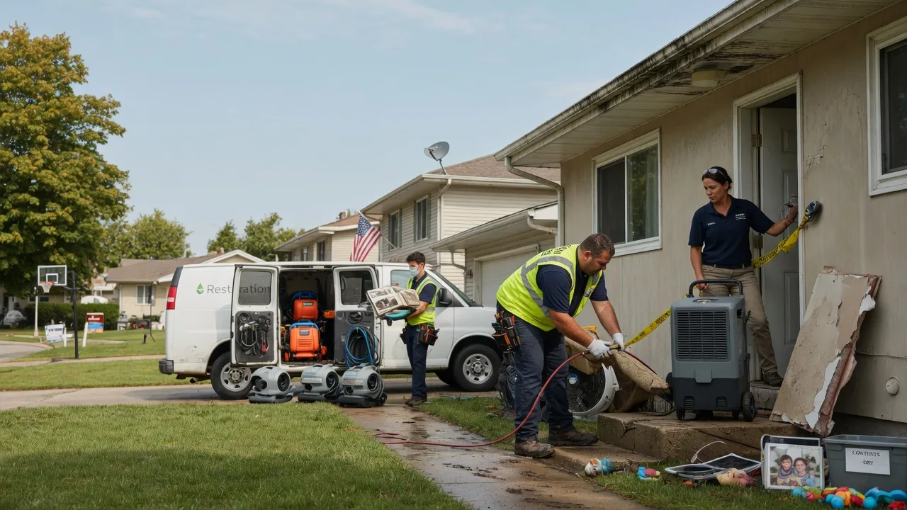 Water Damage Restoration in Cleveland, MN near me